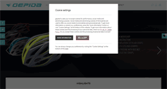 Desktop Screenshot of gepida.eu